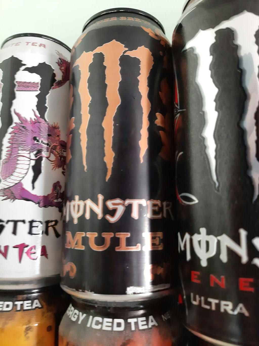 Monster Mule Ginger Brew, energy drink al lime e zenzero da 473ml