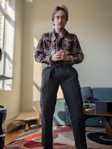 Swiss-Link Classic Wool Cargo Pants