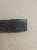 East German Grey Combat Belt