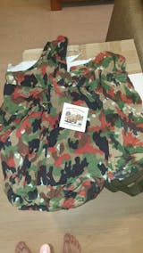 Issued TAZ 57 Alpenflage Model 1970 Rucksack