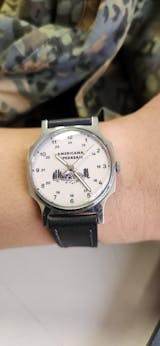 Upcycled Soviet AP Wristwatch