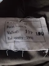 Issued Czech M85 Parka W/Liner & Faux Collar