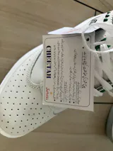 White Servis Cheetah High Top Sneakers