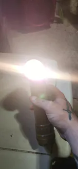 US-Made Fulton MX-991/U Anglehead Flashlight