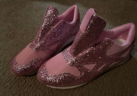 Brillante Lässige Atmungsaktive Damen-Sneaker Mit Pailletten