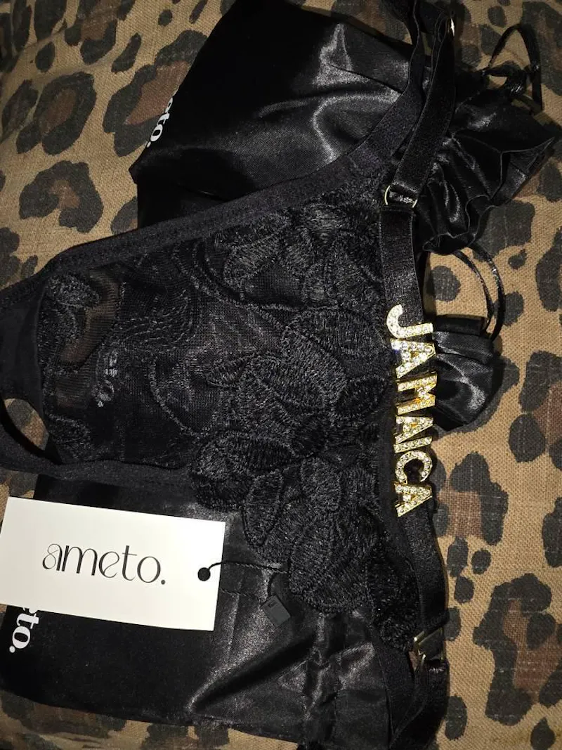 Custom Pink Thong V-String Panty