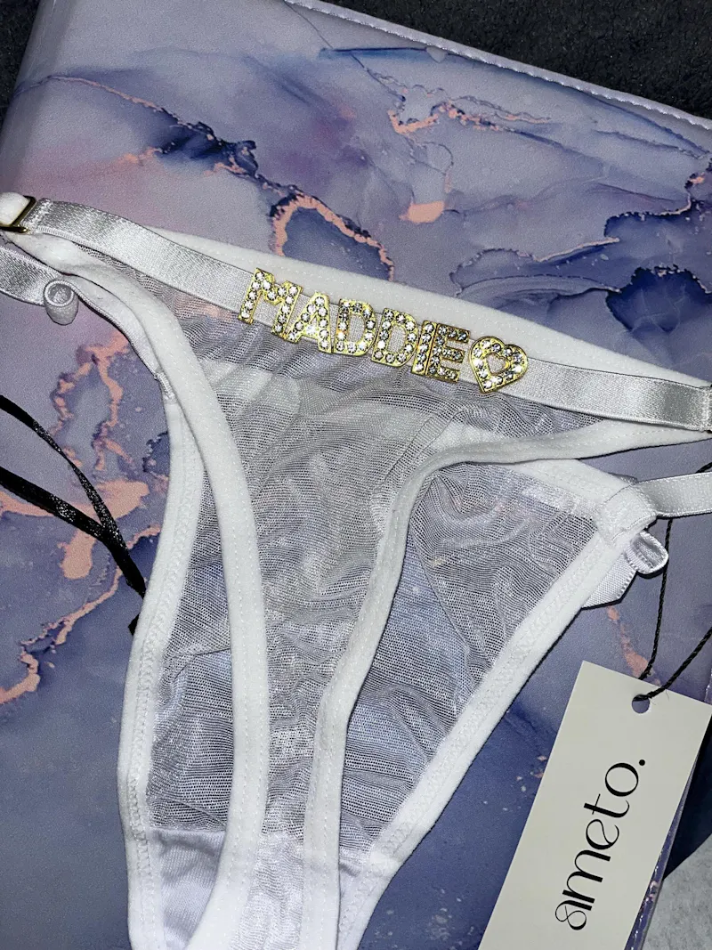 Custom Panties - See Through Thong