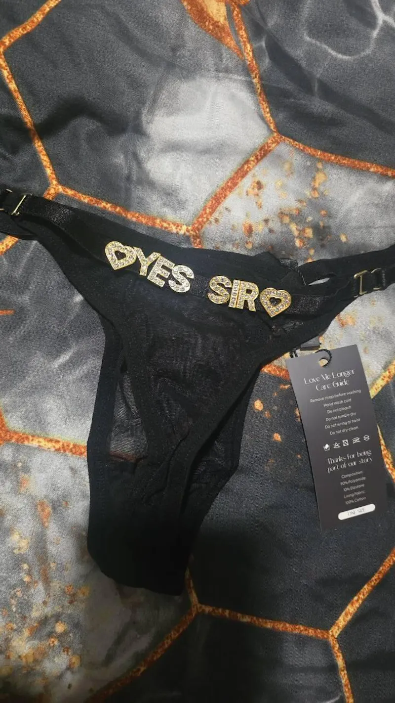 Custom Panties - See Through Thong