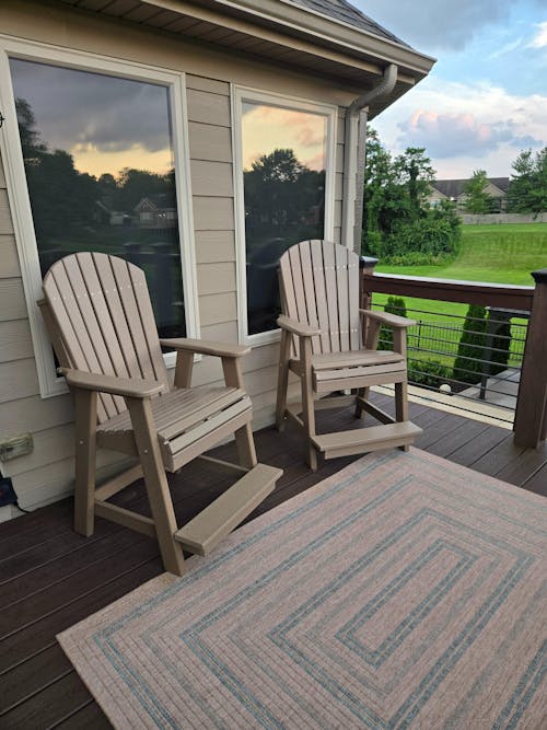 LuxCraft Adirondack Balcony Chair