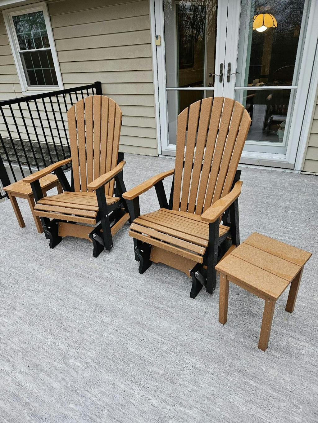 Berlin Gardens Comfo-Back Single Glider