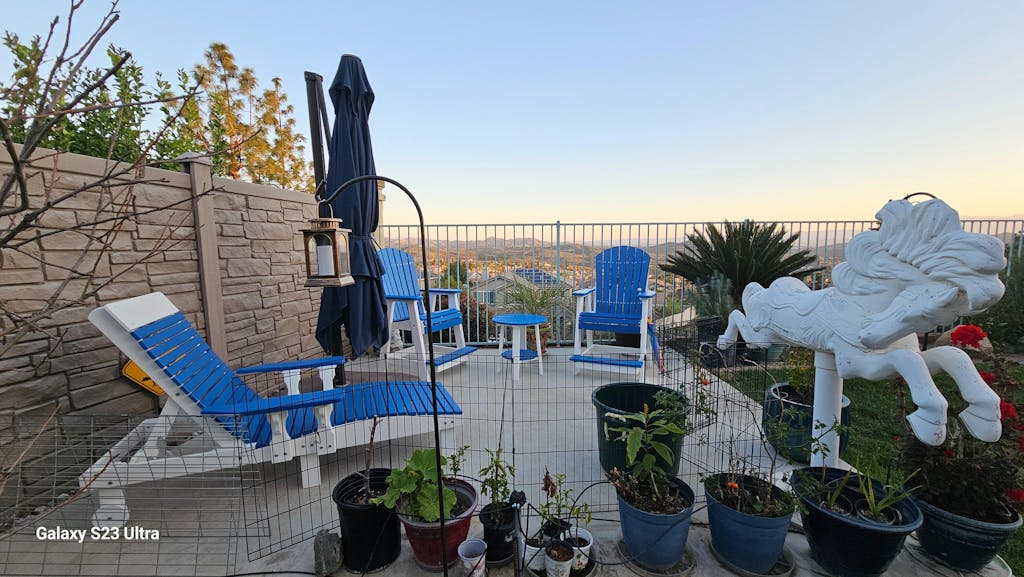 LuxCraft Adirondack Balcony Chair