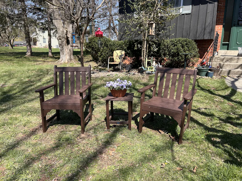 POLYWOOD Vineyard Garden Arm Chair