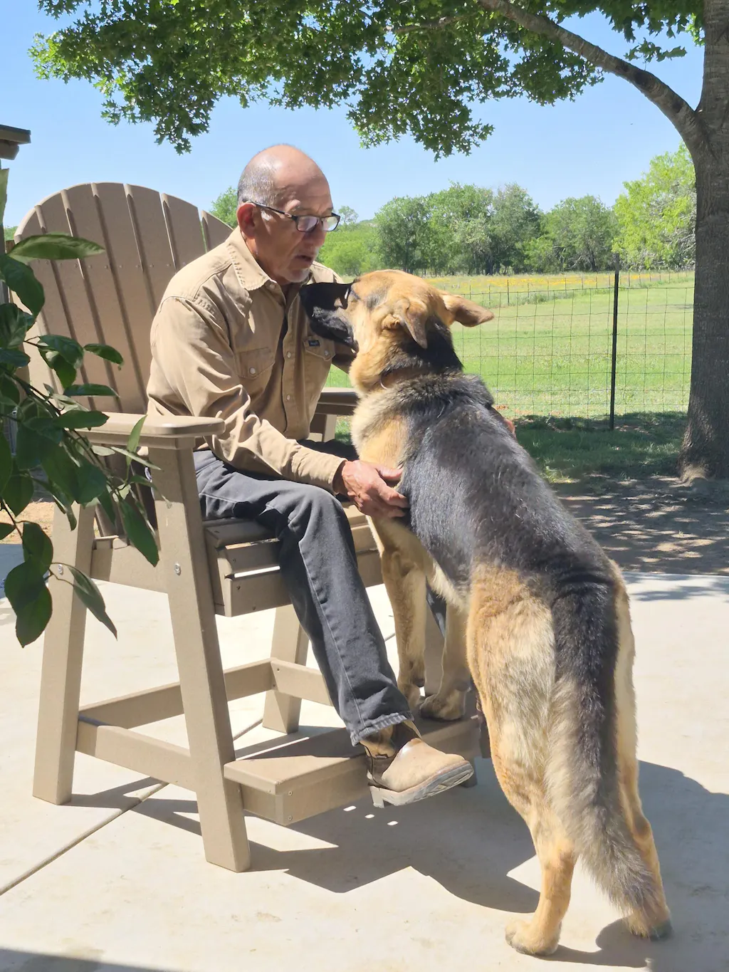 LuxCraft Adirondack Balcony Chair