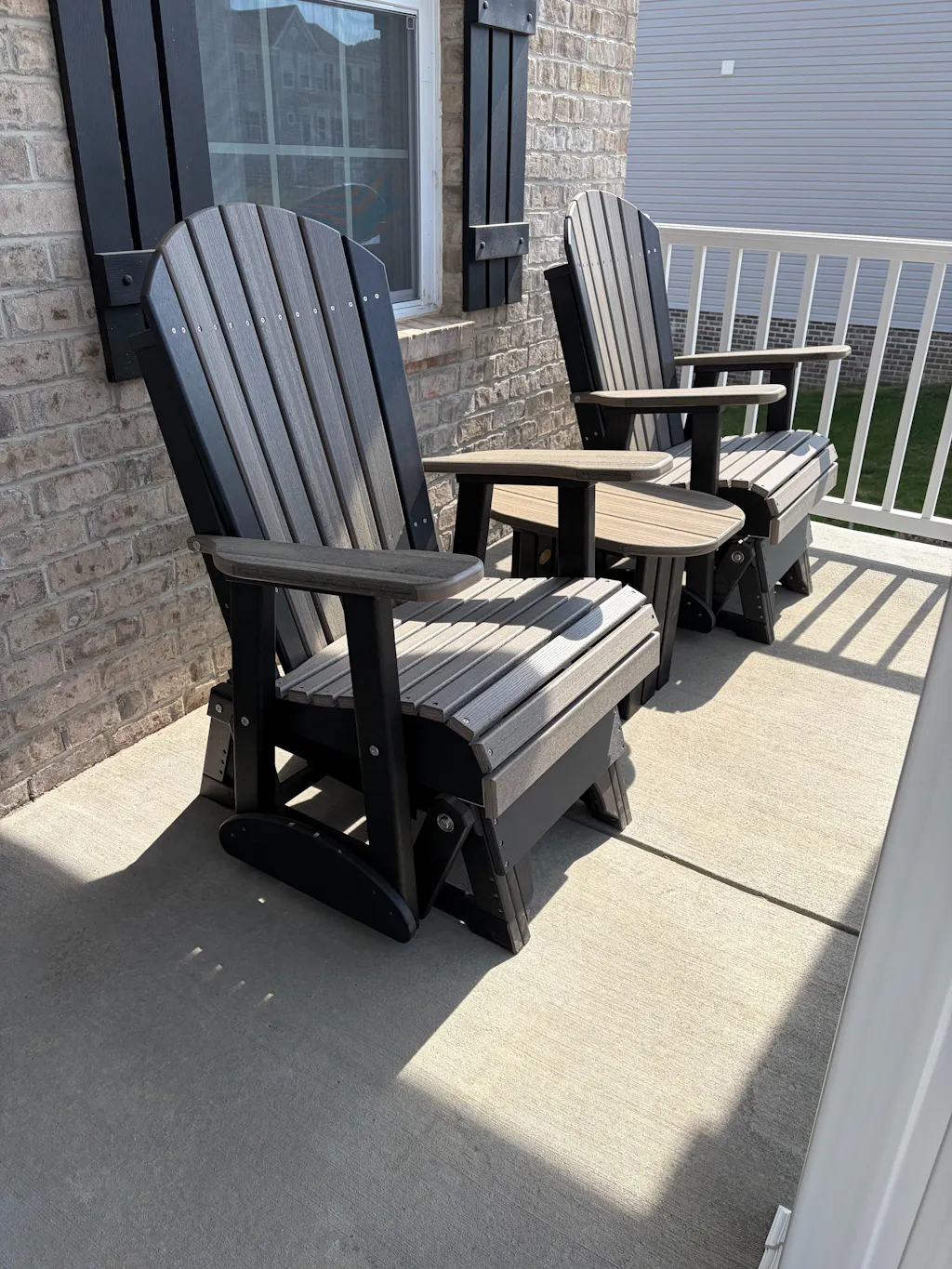 LuxCraft 2' Adirondack Glider