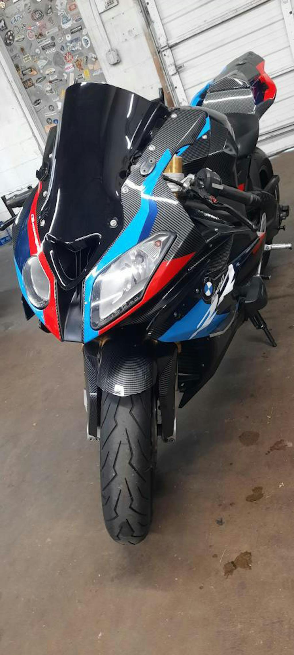 Amotopart 2009-2014 BMW S1000RR Carbon Fiber Pattern Fairing Kit