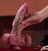 5 In 1 Realistic Muscular Thrusting Rotation Dildo Wireless Control Vibrators With Suction Cup