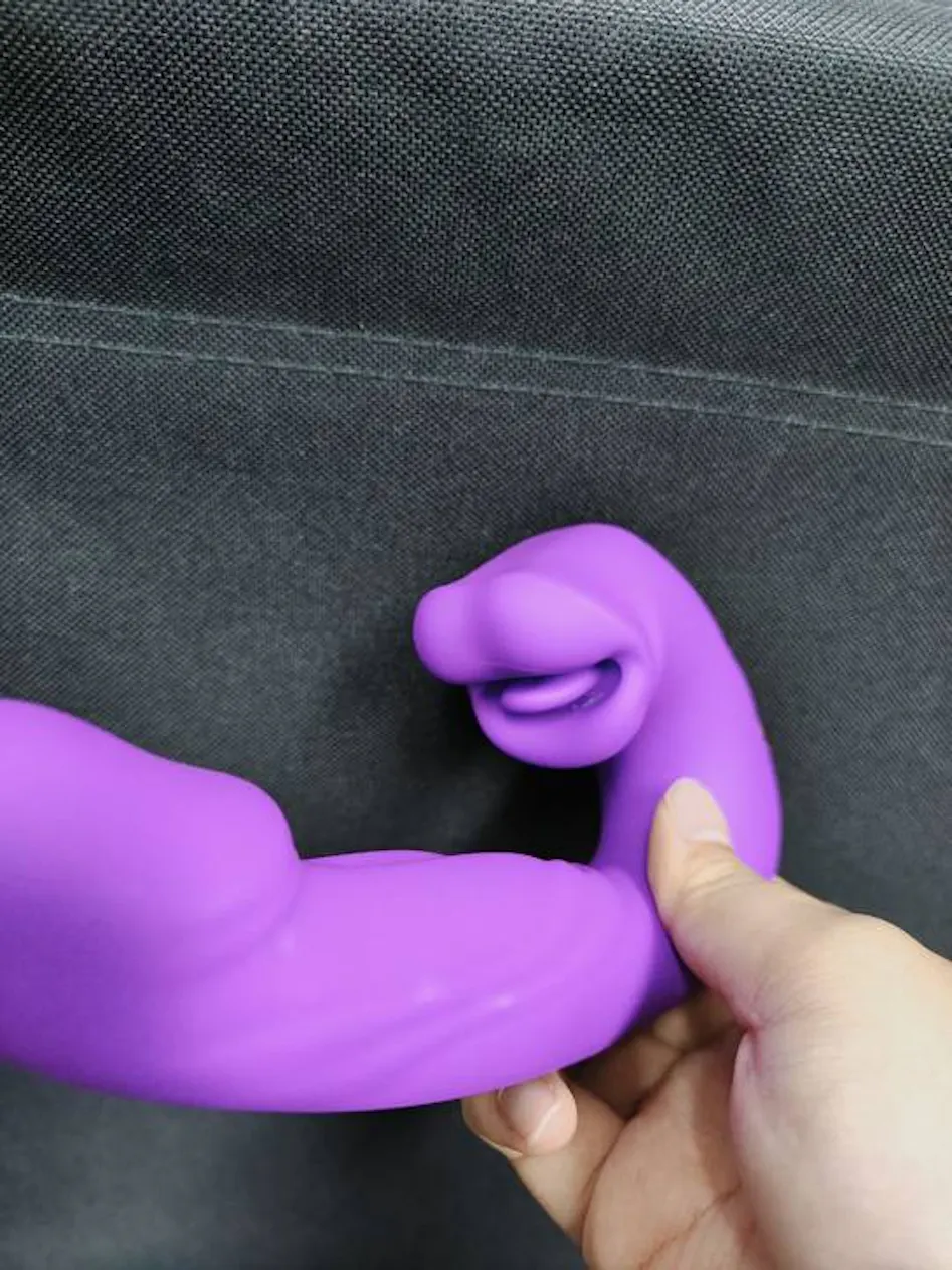 Flatternder Klitoris Vibrator mit Kussmund & Vibration Amovibe DE Flatternder Klitoris Vibrator mit Kussmund & Vibration Amovibe DE