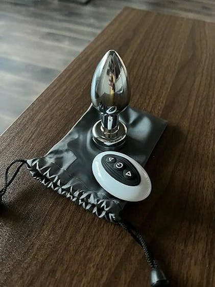 Alf - 7-speed remote control electric stainless steel anal plug – Amovibe