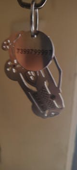 Personalised Indian Car Keychain