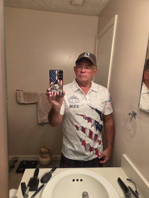 Personalized Bowling Quarter-Zip Jersey Shirt, Bowling American Flag Scratches Shirt For Patriotic Team Men Women Bowlers