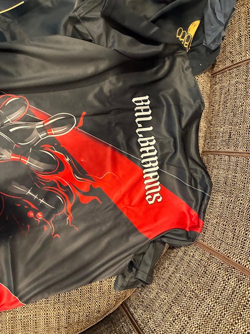 Customized Bowling Jersey Shirt, Bowling Esports Pattern Short Sleeve Jersey For Men Women Bowlers