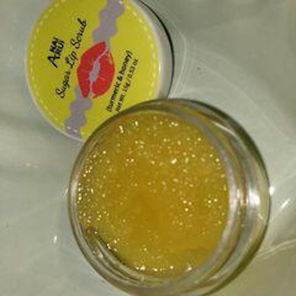 ANAIRUI Turmeric Lip Care Kit with Lip Scrub & Lip Mask for Dark Lips