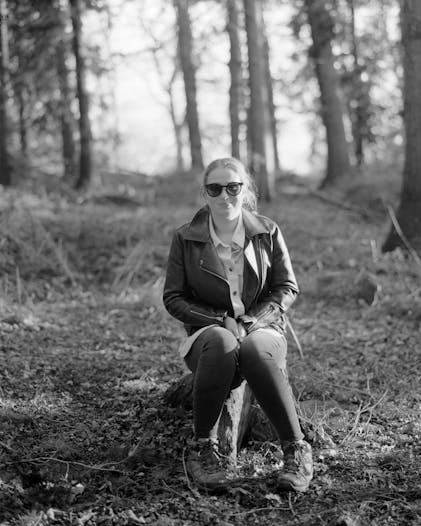 Rollei Infrared Portrait 4x5 Film Portraits Ilford FP4 Plus 4x5