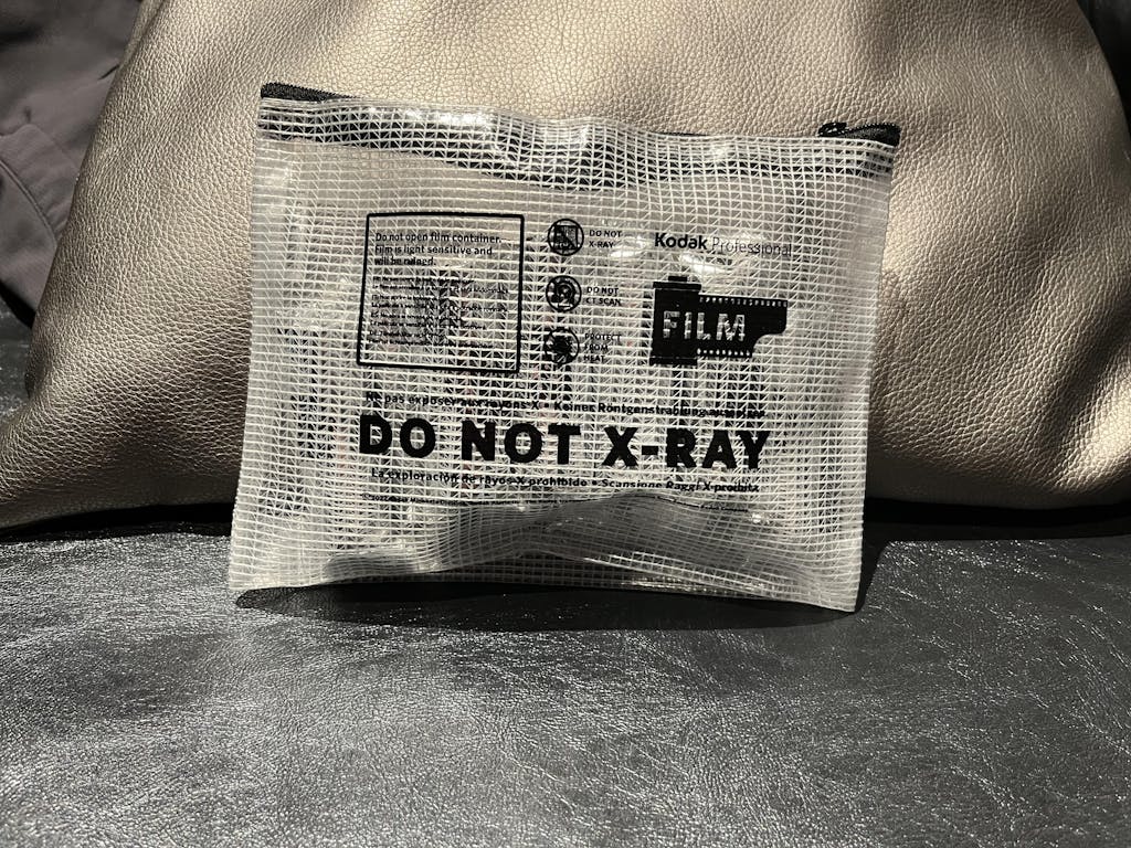 XRay Warning Film Bag Analogue Wonderland