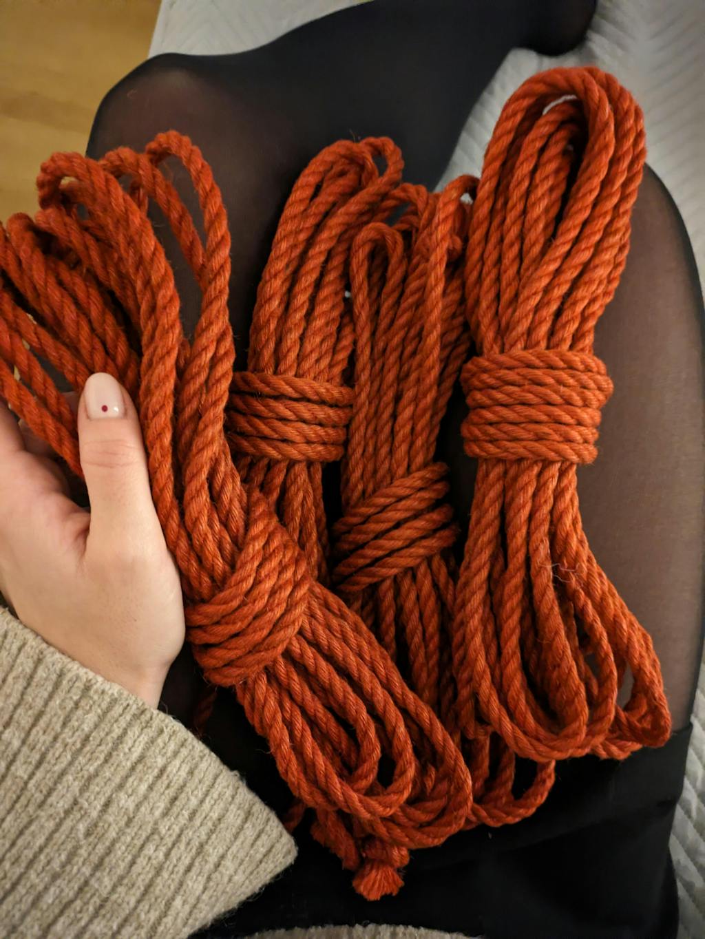Treated Rope 6mm Anatomie Red Jute Rope Anatomie Rope Shop