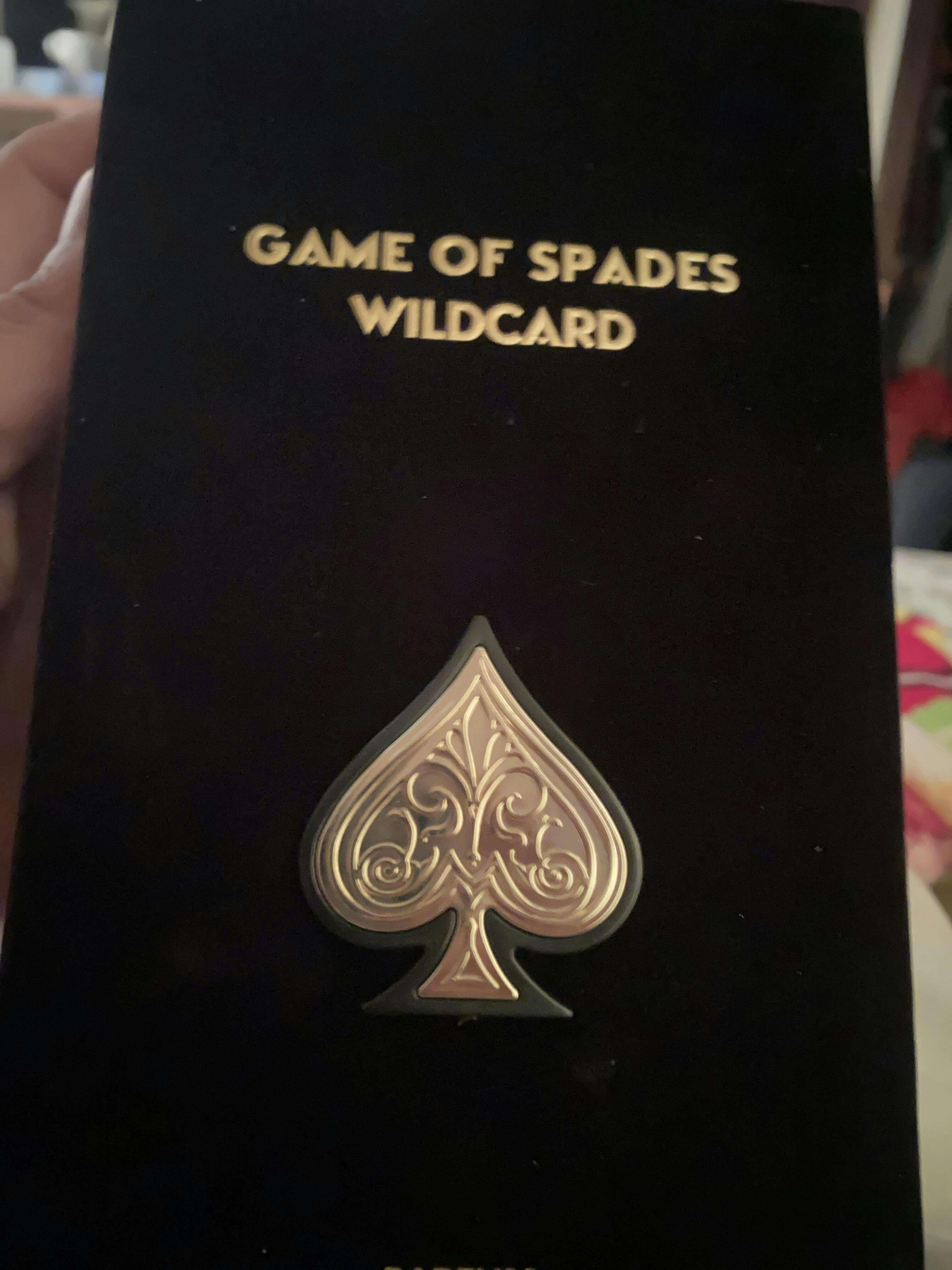 Game of Spades WILDCARD by Jo Milano Paris 3.4oz Parfum ANAU STORE
