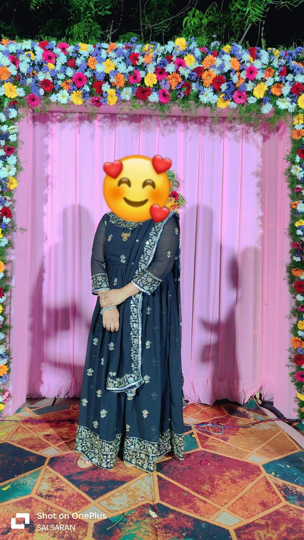 Pakistani Actress Sajal Aly Black Gown For Wedding