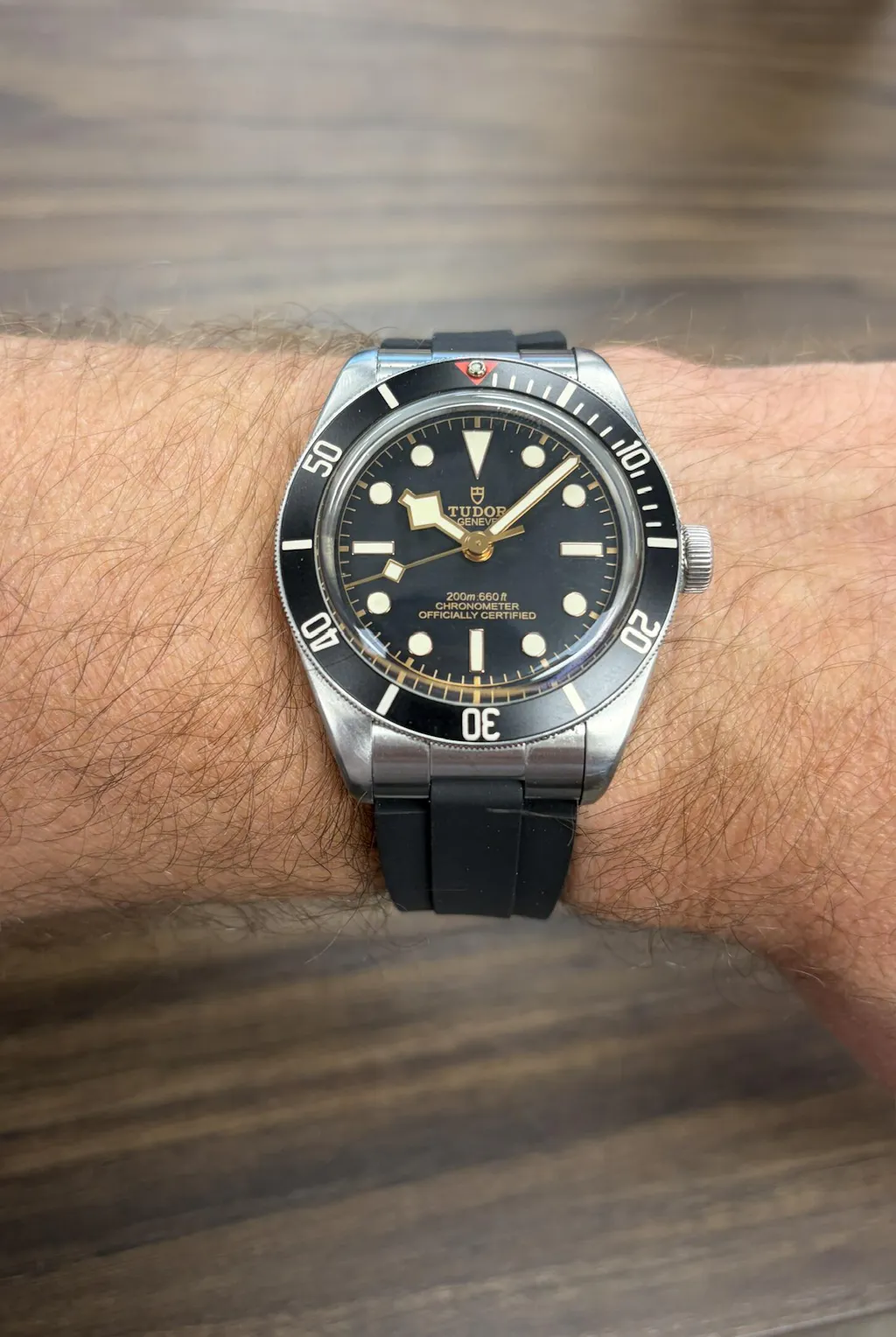 Kumamoto™ CTS End-Link Rubber Strap for Tudor Black Bay 58