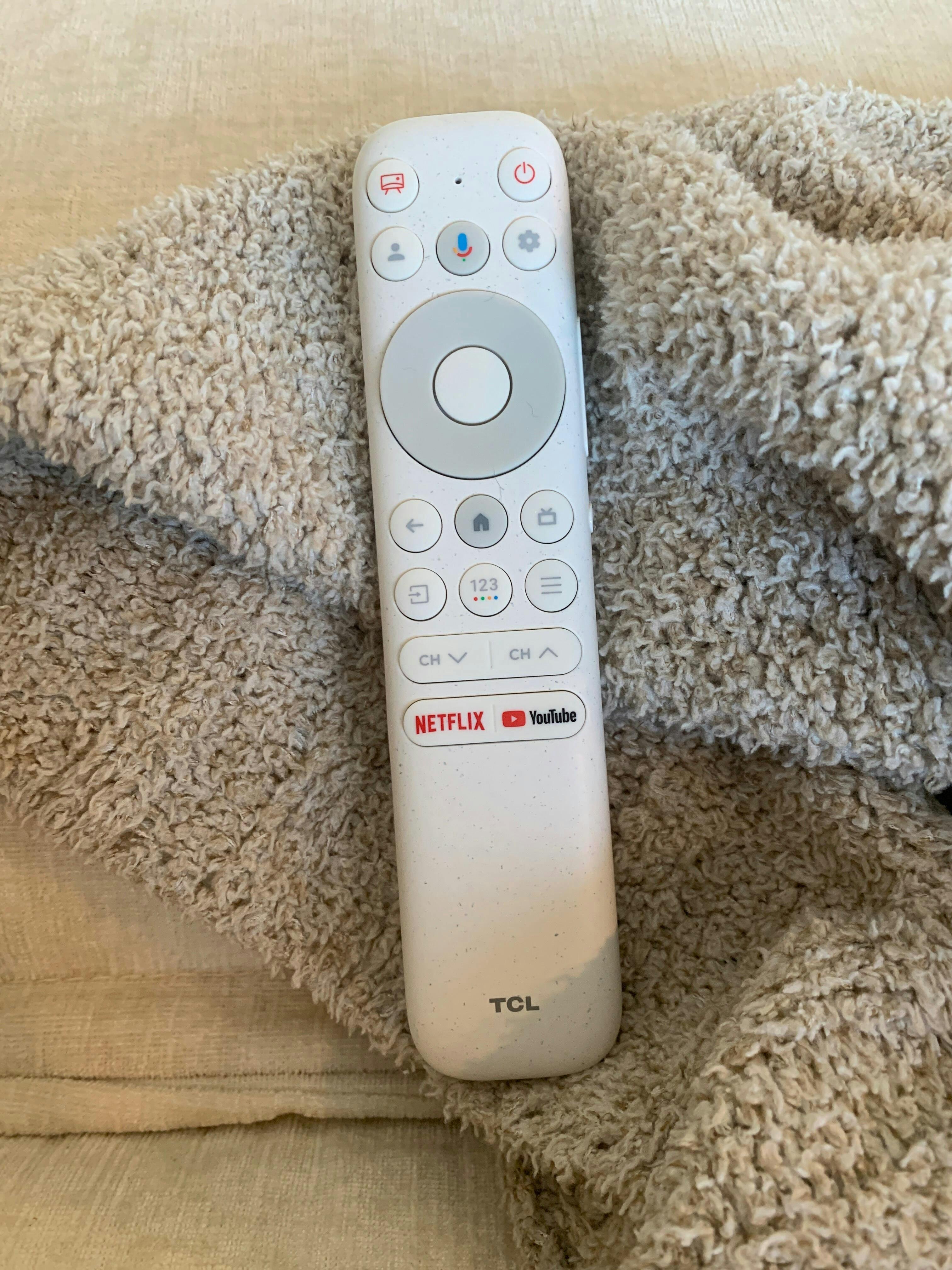 TCL RC902N / FER1 NXTVISION GOOGLE TV Remote Control with Voice | Whit