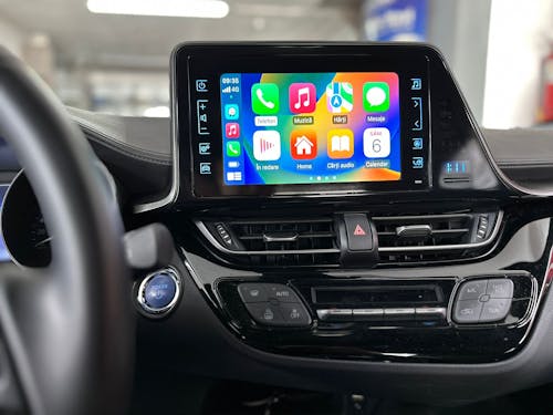 Wireless Apple Carplay Android Auto For TOYOTA Touch 2 CHR Avalon Corolla Camry yaris Auris RAV4 Highlander Entune 2.0 2014-2019 Car Kit