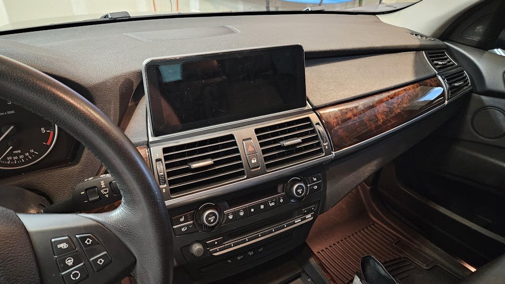 10.25" Android 14.0 8G+128G Qualcomm Octa-core Built-in IPS Car Interface MultiMedia For BMW X5 E70 X6 E71 2007-2013 CCC CIC GPS Navigation Head Unit