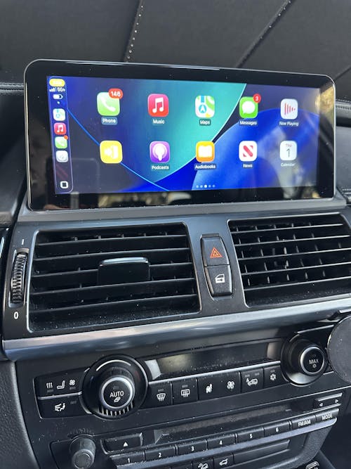 10.25" Wireless CarPlay Android Auto For BMW X5 X6 E70 E71 E72 2007-2013 CCC CIC GPS Navigation Head Unit Car Dvd Player