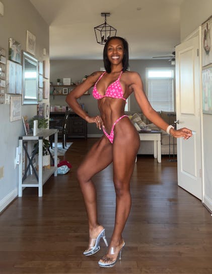 NPC IFBB Competition Suit / Cupcakes Practice Bikini / Practice Posing Suit / outlets Bodybuilding Bikini / Custom Made / Fast Shipping