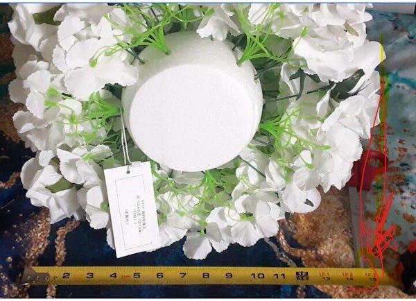 A8112  Rose Hydrangea Table Centerpiece Floral Ball Wedding Table Deor