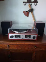 Angels Horn AH6 Hi-Fi Turntable System – Premium Vinyl Record Player with Bookshelf Speakers