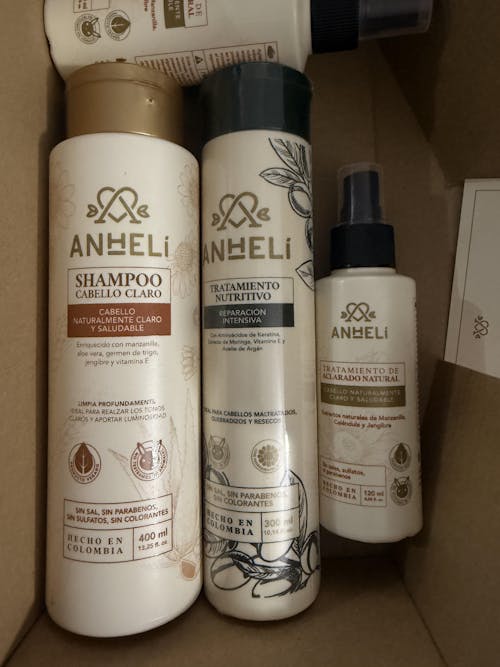 Shampoo Cabello Claro ANHELI