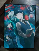 Tokyo Ghoul Photo Frame for table and wall Wooden Digital Printed (A5)