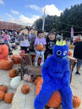 Rainbow Friends Costume Kids Blue Cosplay Horror Game Halloween