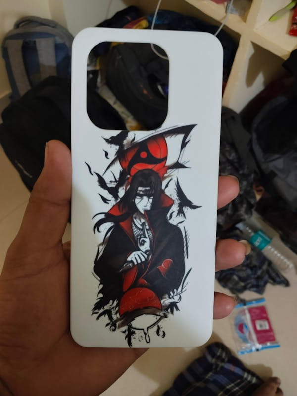 Itachi Uchiha White Phone Cover