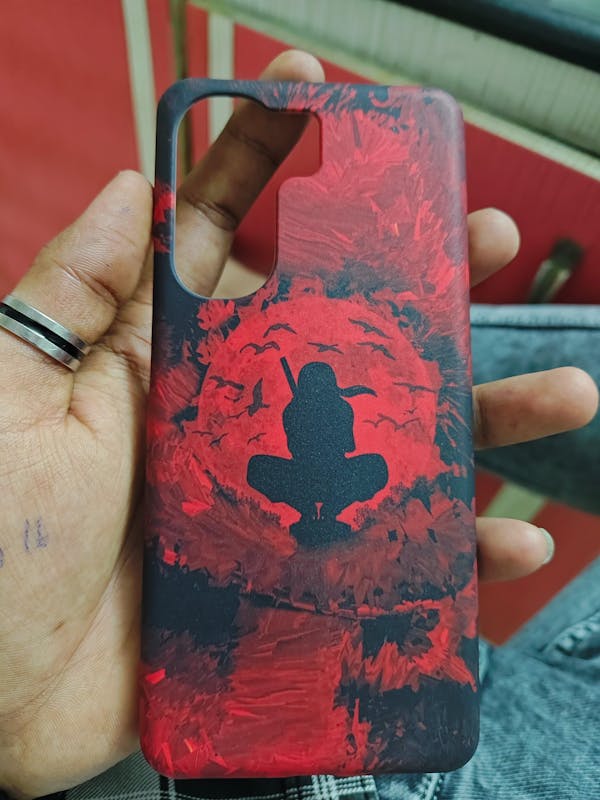 Sasuke Uchiha Red Moon Phone Cover