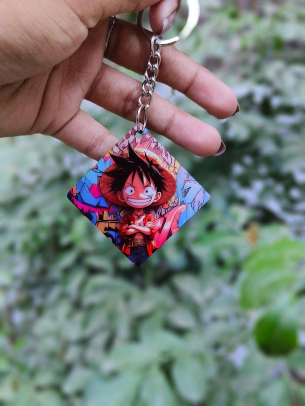 Luffy Graffiti Silicone Armored Phone Case