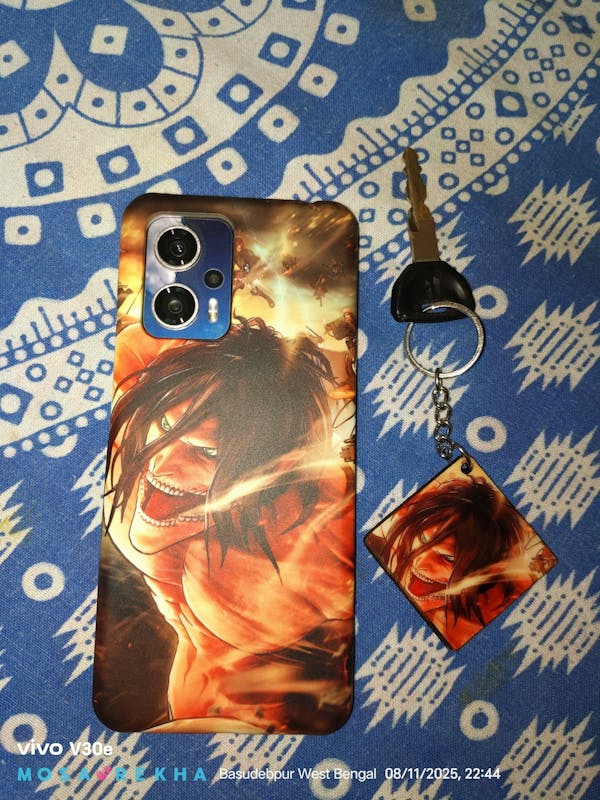 Eren Yeager Titan Action Phone Cover