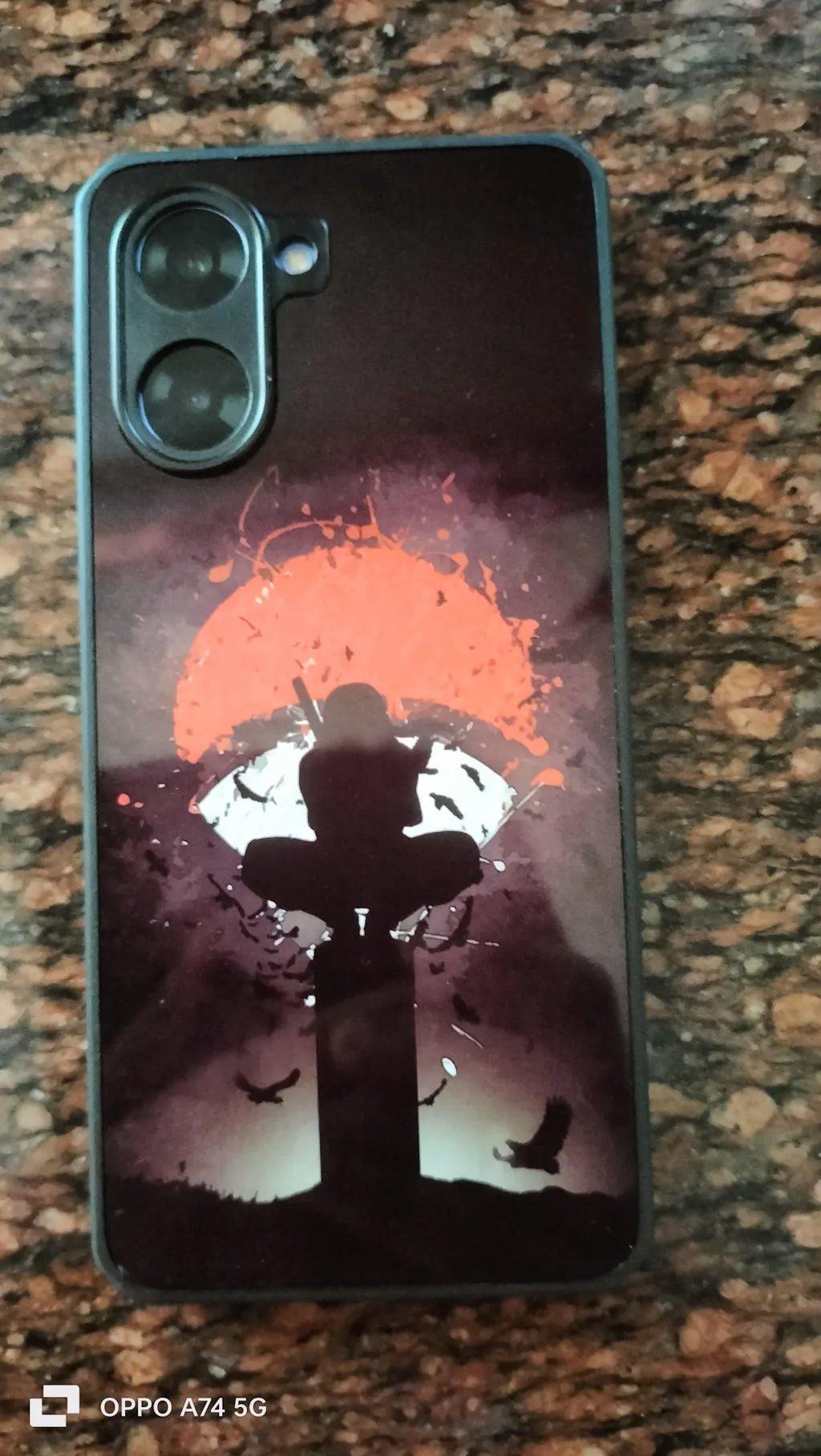 Uchiha Clan Symbol Silicone Armored Phone Case