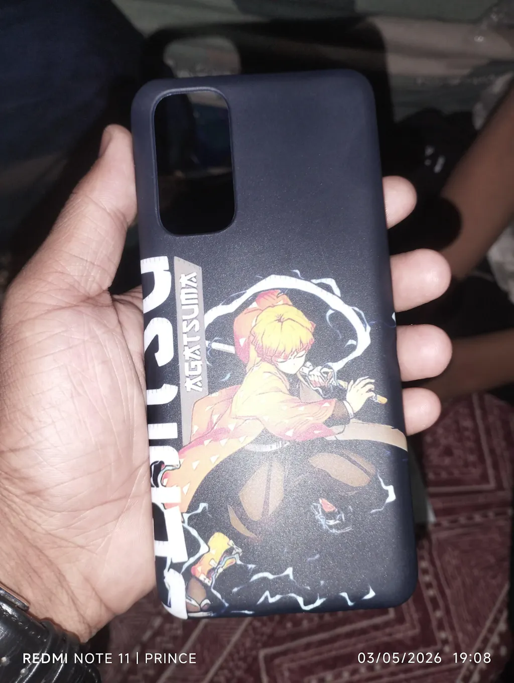 Zenitsu Name Phone Cover
