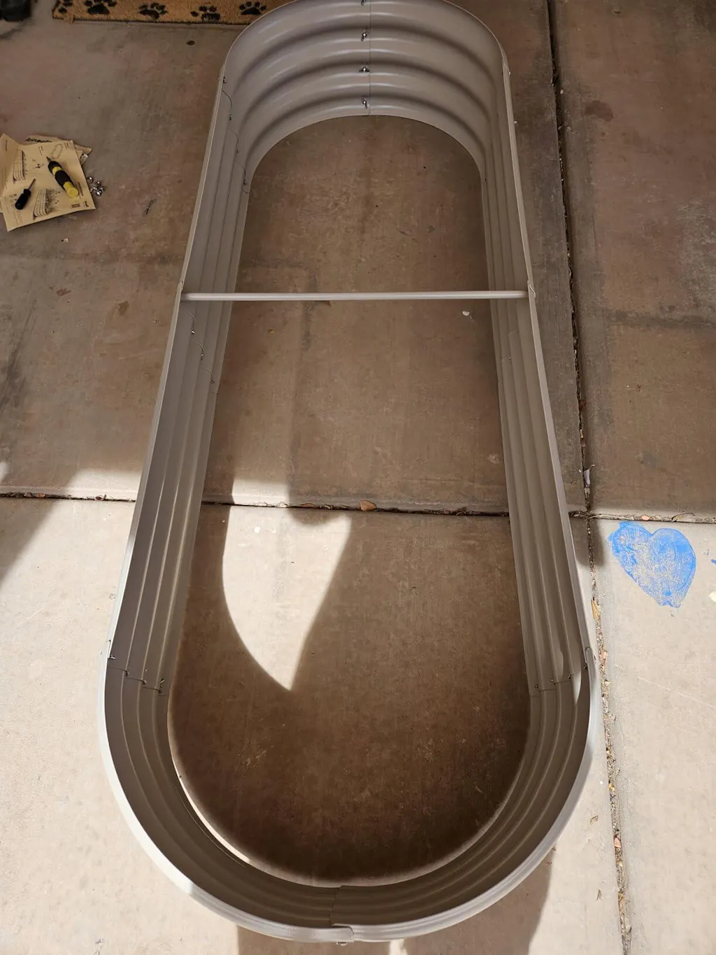 Annoell 12" Tall 6x2x1 ft Modular Raised Garden Bed