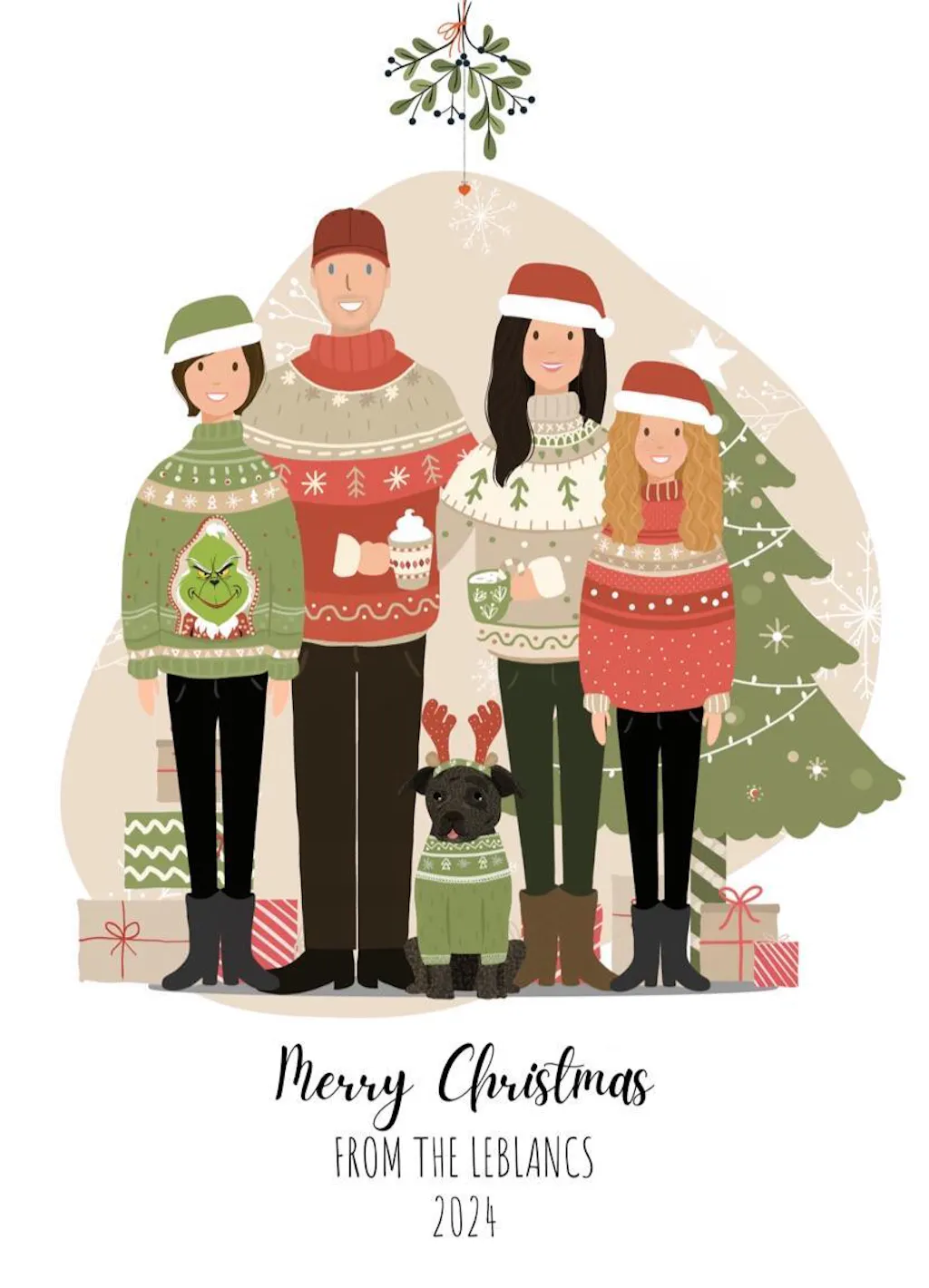 Custom Christmas Card